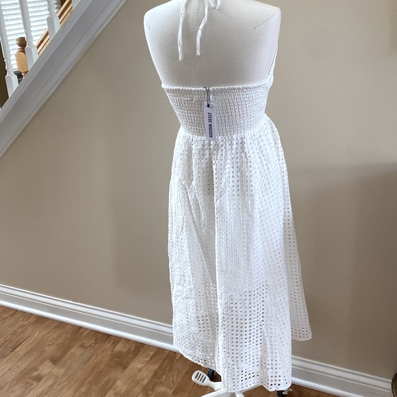 STEVE MADDEN HALTER STYLE MIDI DENISE DRESS - Picture 3 of 12